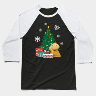 Zippy Around The Christmas Tree Rainbow Baseball T-Shirt